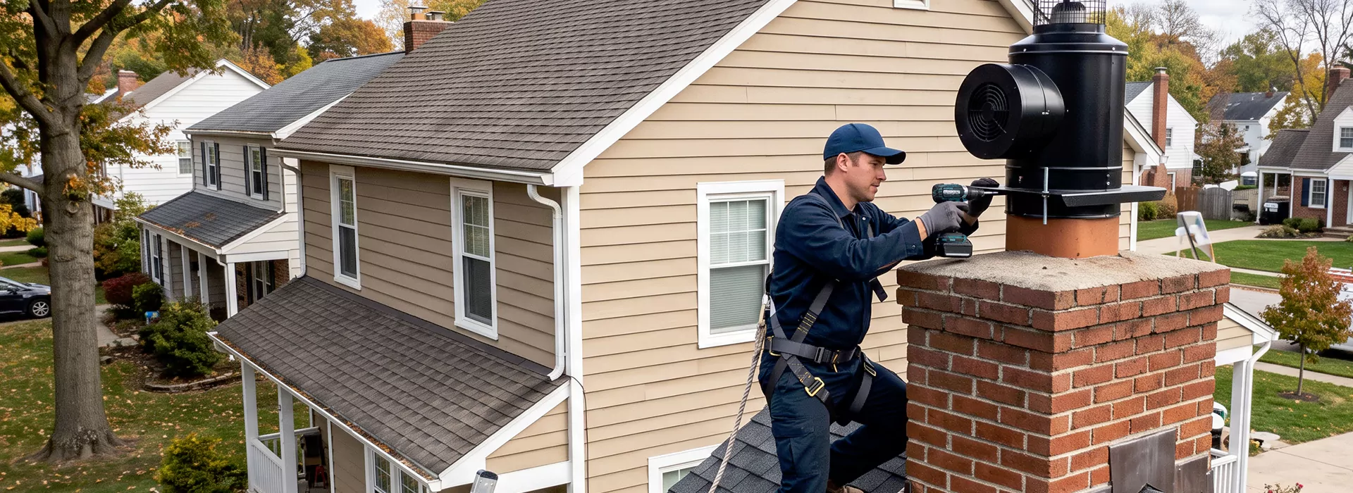 Chimney Fan Installation in La Habra, CA