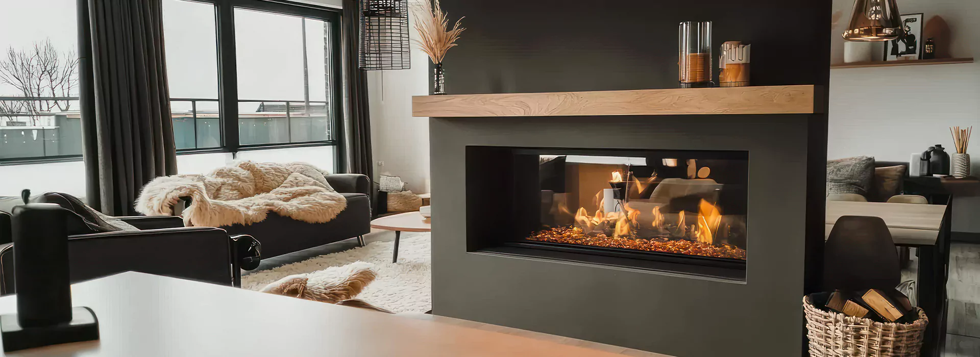 Classic Fireplace Design in La Habra, CA