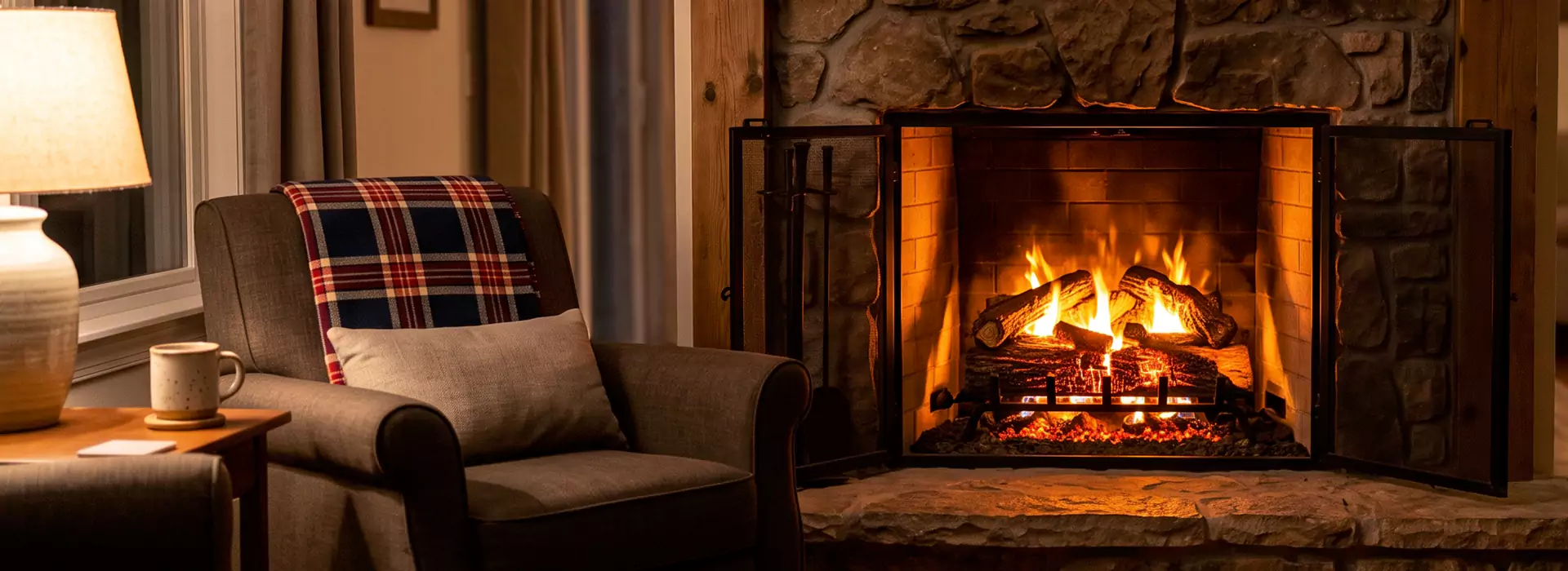 Electric Fireplace Logs in La Habra, CA