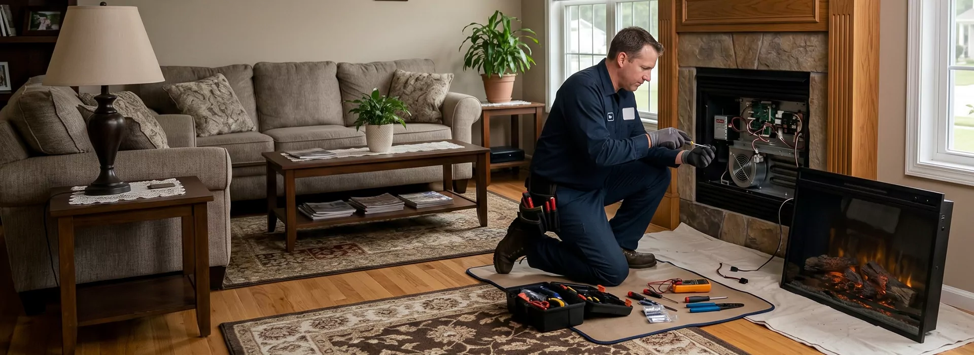 Electric Fireplace Repair in La Habra, CA