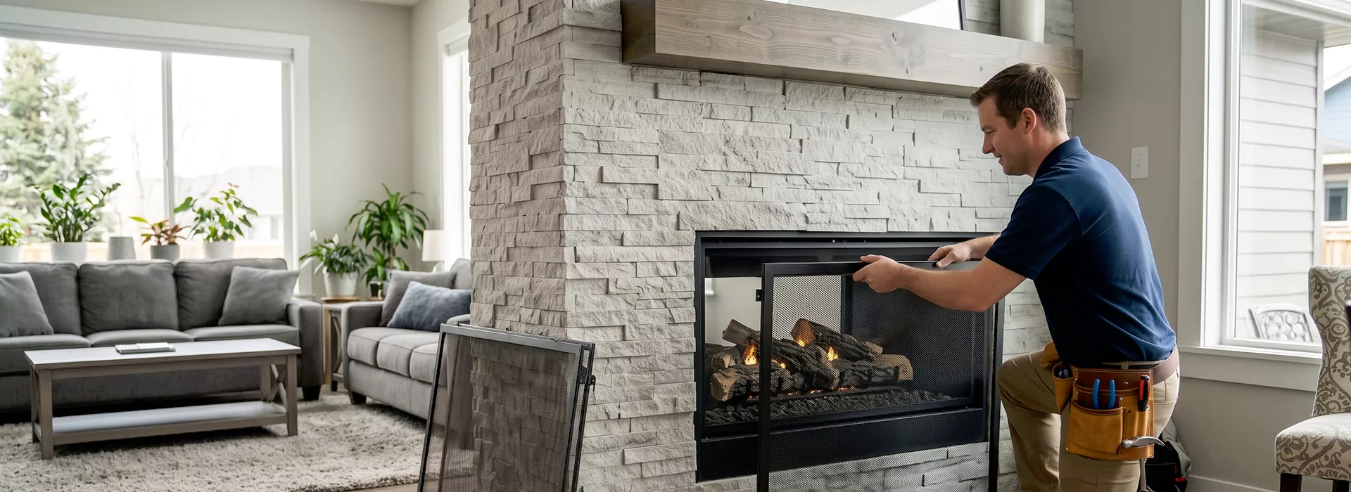 Fireplace Screen Replacement La Habra, CA