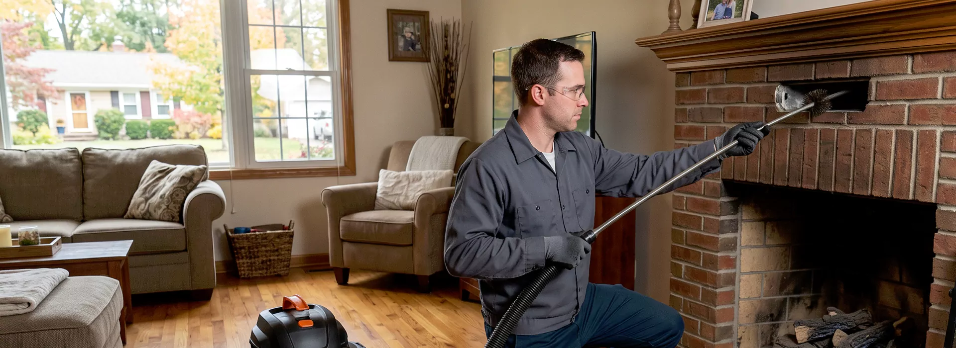 Fireplace Vent Cleaning in La Habra, CA