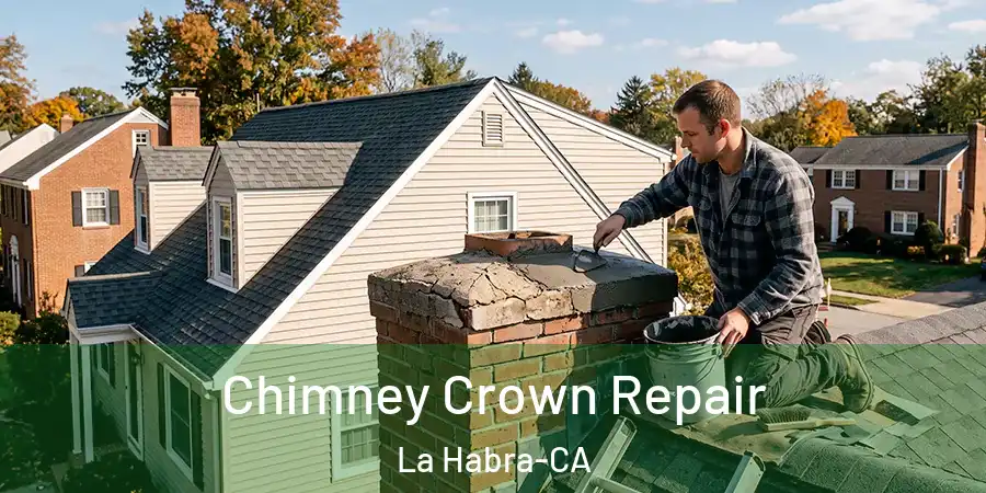 Chimney Crown Repair La Habra-CA
