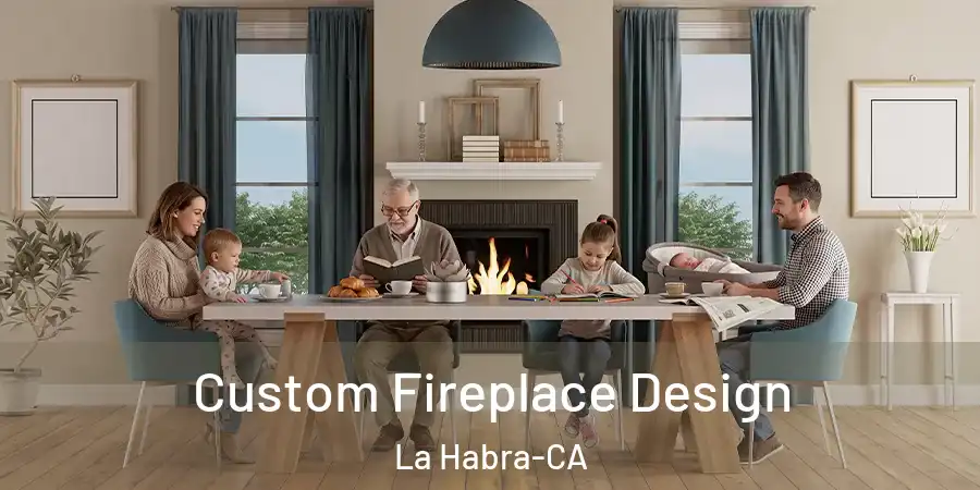  Custom Fireplace Design La Habra-CA