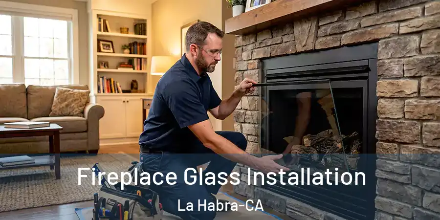  Fireplace Glass Installation La Habra-CA