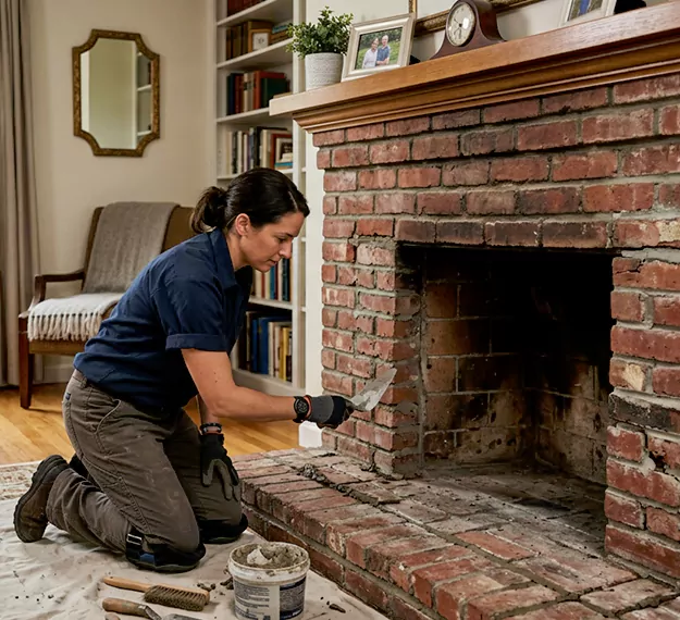 Certified Brick Fireplace Repair Company: Your Local Fireplace Masonry Repair Team in La Habra, CA
