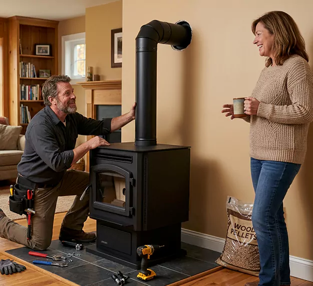 Certified Pellet Fireplace Installation Company: Your Local Pellet Stove Fitting Team in La Habra, CA