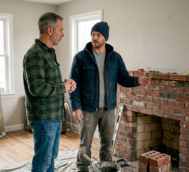 Why La Habra Homeowners Choose Our Brick Fireplace Installation Team?