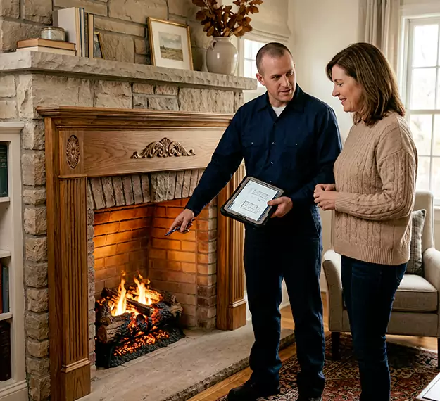 Why La Habra Homeowners Choose Our Electric Fireplace Logs Team?