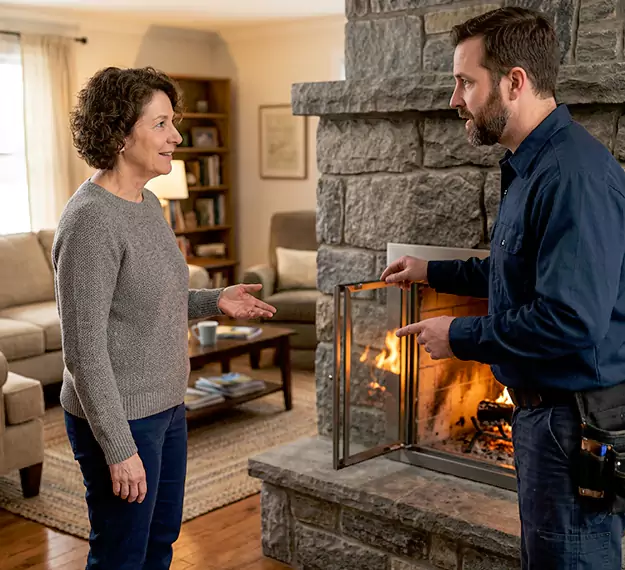 Why Homeowners Choose Our Fireplace Door Installation Team in La Habra, CA?