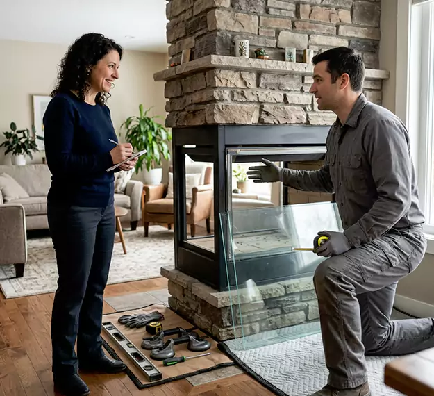 Certified Fireplace Glass Installation Company: Your Local Fireplace Glass Door Installer in La Habra, CA