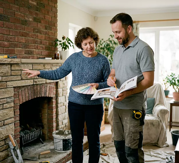 Why La Habra Homeowners Choose Our Fireplace Makeover Team?