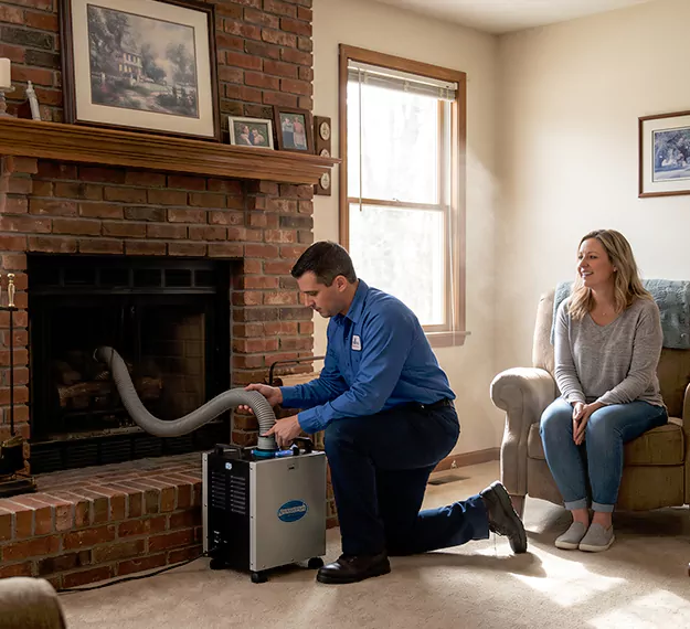 Why La Habra Homeowners Choose Our Fireplace Odor Removal Team?
