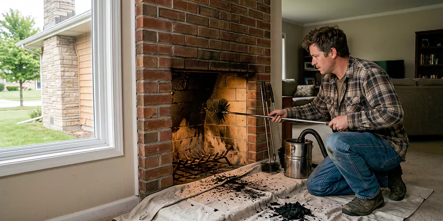 Annual Chimney Creosote Maintenance La Habra