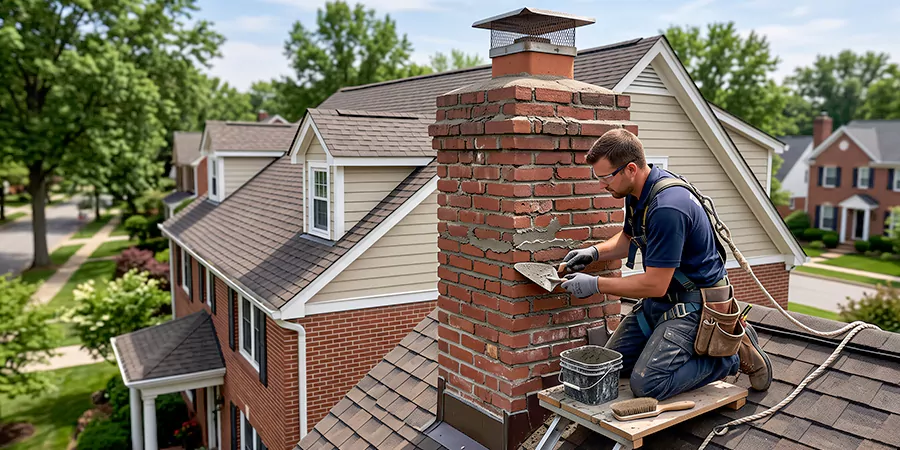 Stone Chimney Repair La Habra