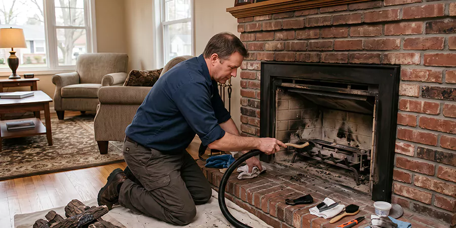 Gas Fireplace Restoration La Habra