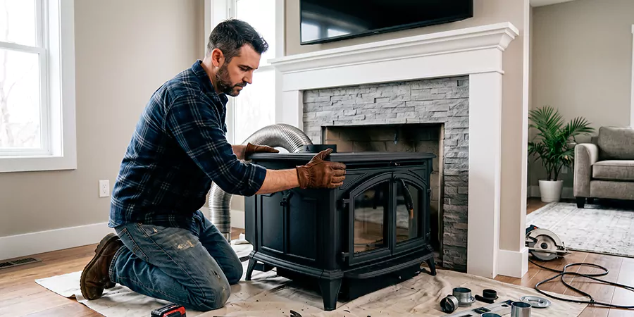 Cast Iron Fireplace Insert Installation La Habra