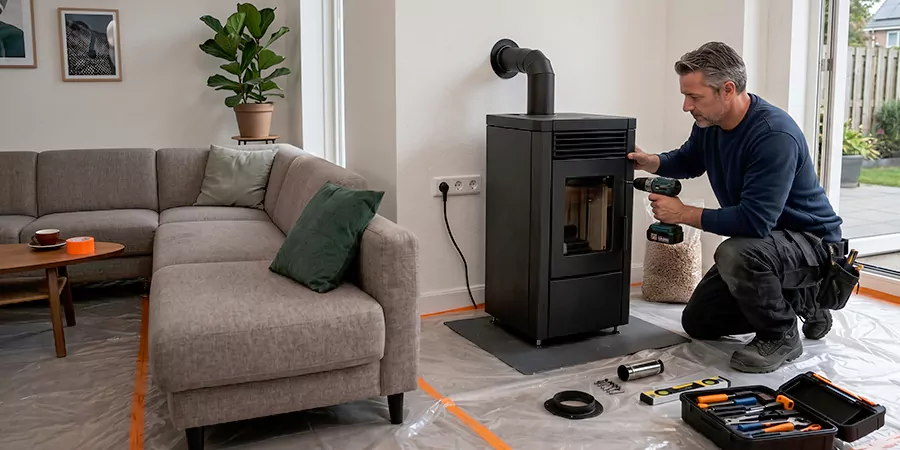 Fireplace Surround and Wall Installation La Habra