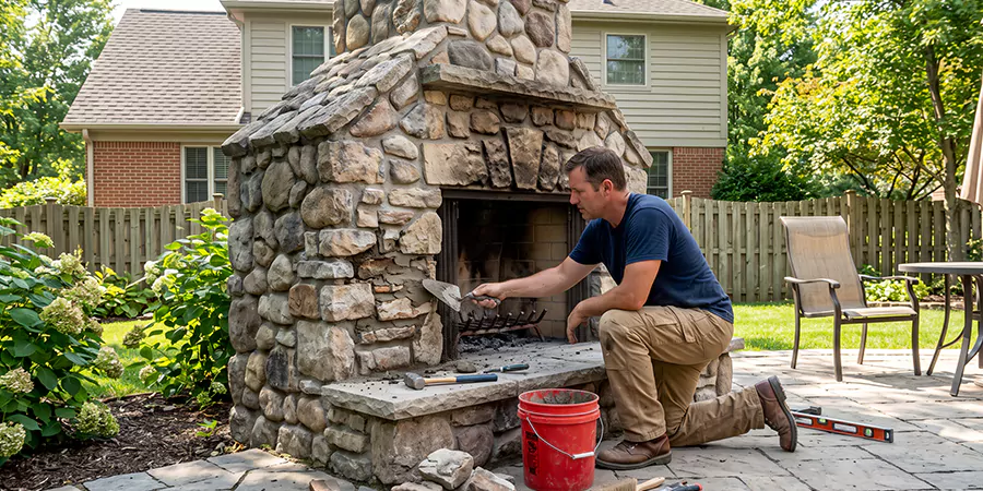 Outdoor Fireplace Repair La Habra