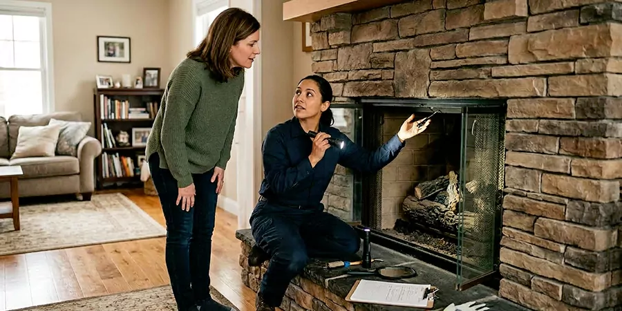 Home Fireplace Safety Inspection La Habra