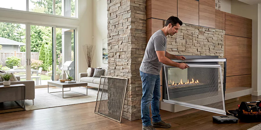 Fireplace Insert Screen Replacement La Habra