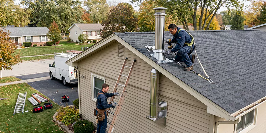 Installing a Pellet Stove in a Corner or Mobile Home La Habra