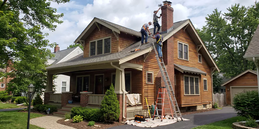 Residential Chimney Masonry Repair and Tuckpointing La Habra