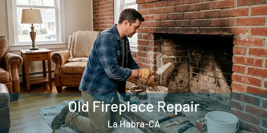 Old Fireplace Repair La Habra-CA