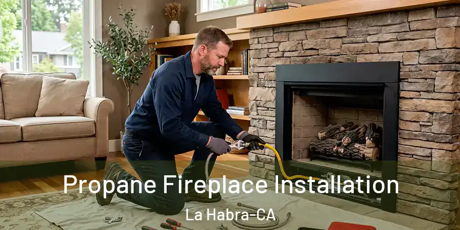  Propane Fireplace Installation La Habra-CA
